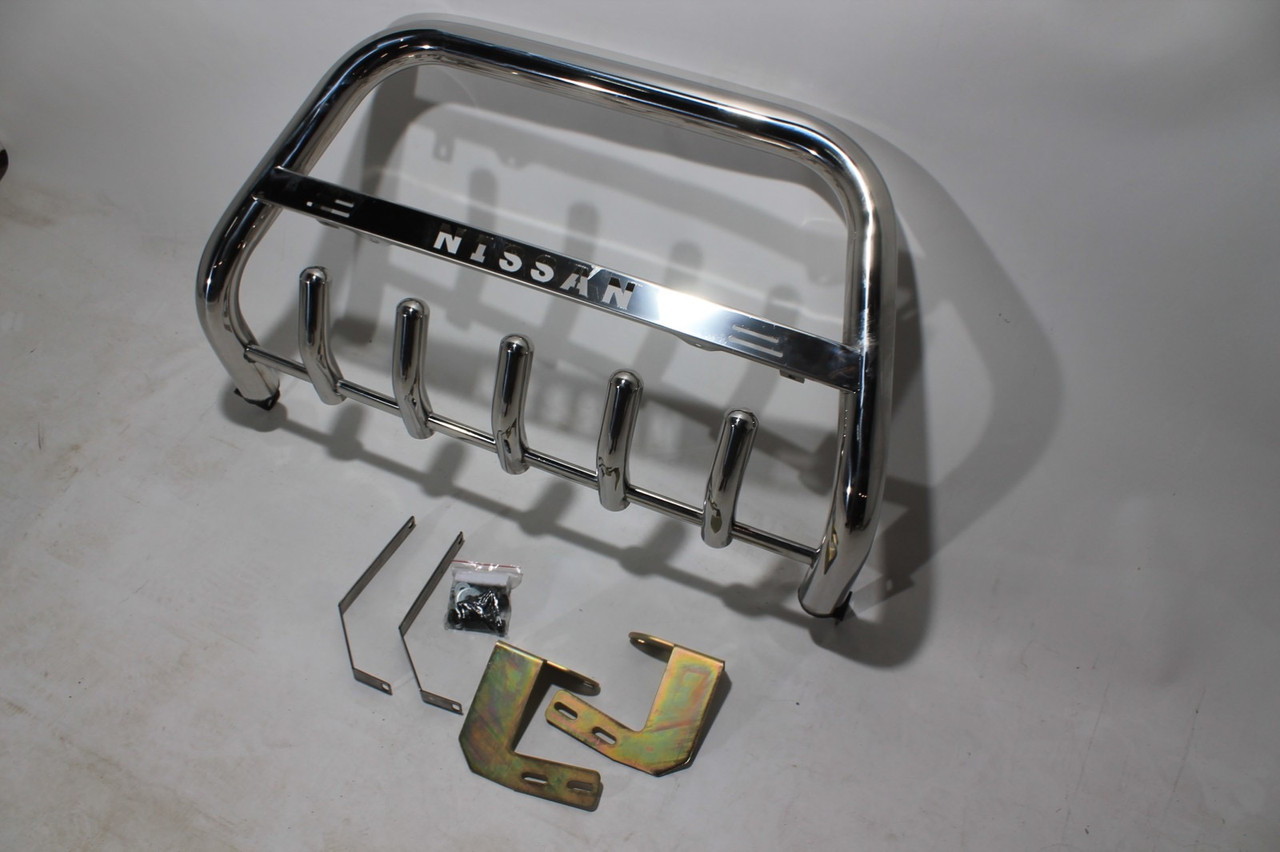 Дуга із захистом картера (logo) Nissan Navara 2005+, фото 1