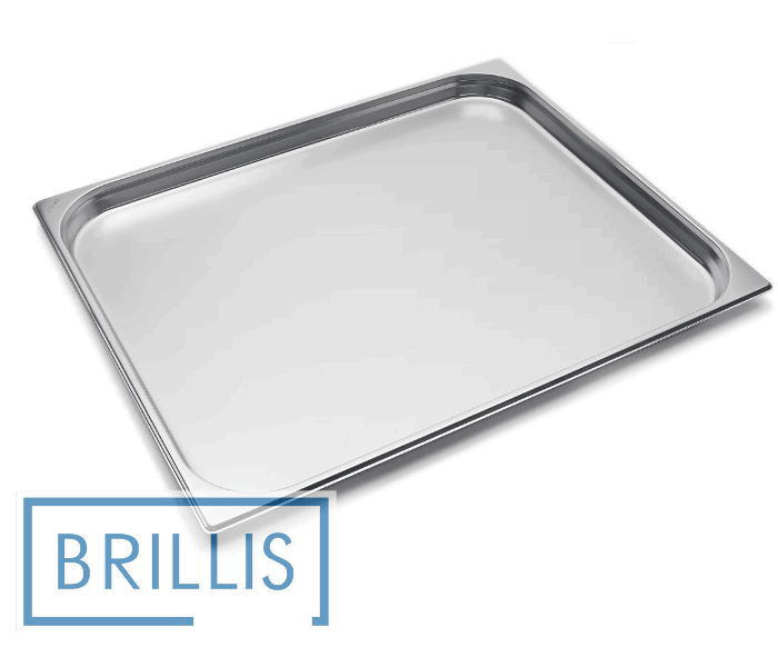 Гастроємність Brillis н/ж сталь GN 2/1-40 мм (650х530х40мм)
