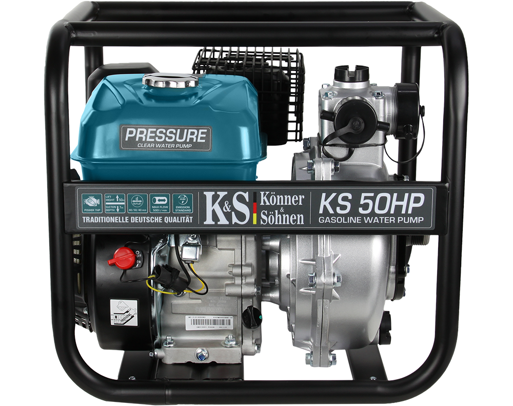 Мотопомпа високонапірна Konner&Sohnen KS 50HP