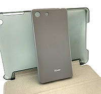 Чехол для Sony Xperia M5 накладка силиконовый Roar Jelly бампер серый