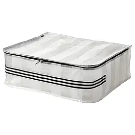IKEA GÖRSNYGG Контейнер для одягу / постільної білизни, білий / прозорий (405.041.93)