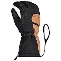 Рукавички лижні Scott Ultimate Premium GTX Glove Шкіра, Чоловічий, M, Чорний-Коричневий Синтетика, Чоловічий, XL