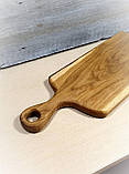 Дошка дерев'яна для нарізування та подавання (дуб), фото 3