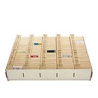 Подставка-органайзер кардхолдер для карточек, буклетов, пластиковых карт и т.д. «CD» на 100 ячеек(PR411137)