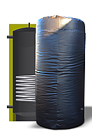 Бойлер непрямого нагрівання з теплообмінником PlusTerm з нержавіючої сталі 250 л, З м'якою ізоляцією, Цільнозварний