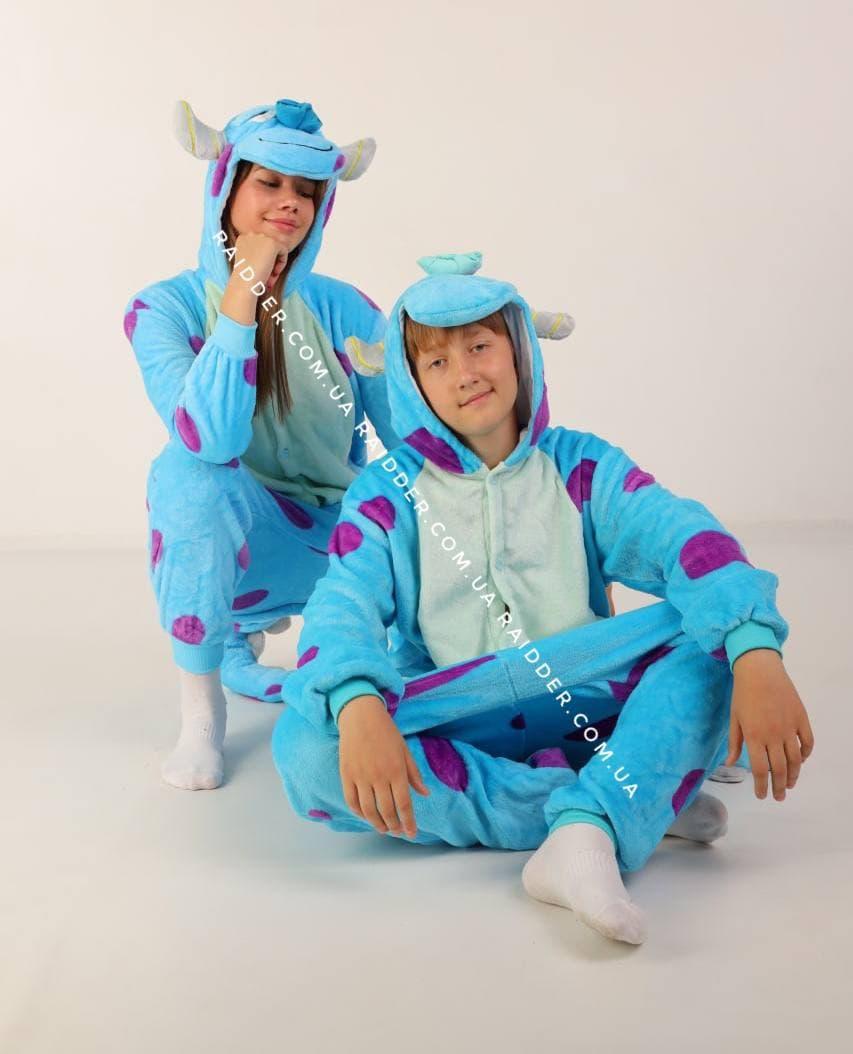 Пижамы кигуруми для всей семьи Монстр Салливан Салли (1049) - фото 1 - id-p1300821965