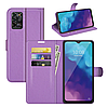 Шкіряний чохол-книжка Lichee для ZTE Blade V30 Vita рожевий, фото 7