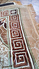 Доріжка килимова АКРИЛ Квітка колір бежевий, фото 5