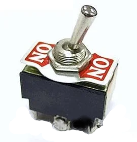 Тумблер KN3(B)-103 (ON-OFF-ON) TCOM, 3pin, 6A, 250VAC, фото 1
