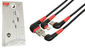 Кабель  USB / TYPE-C "XS-009 Type-C 1m Grey