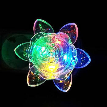 Нічник VARGO LED Троянда., блістер, RGB 115733