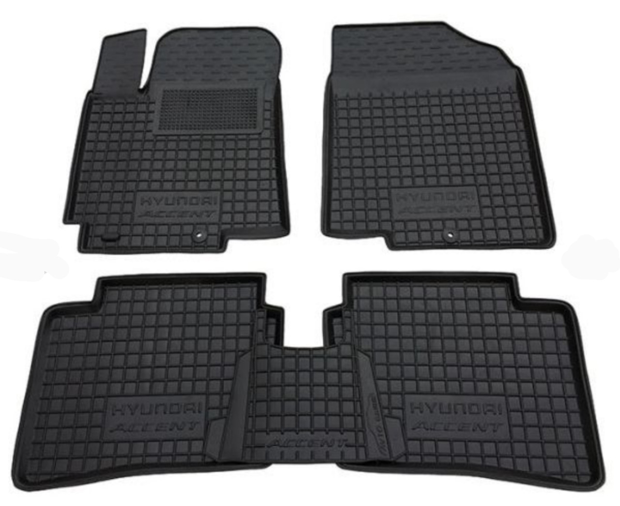 Килимки в салон автомобіля Hyundai Accent (2011>) AVTO-Gumm, фото 1