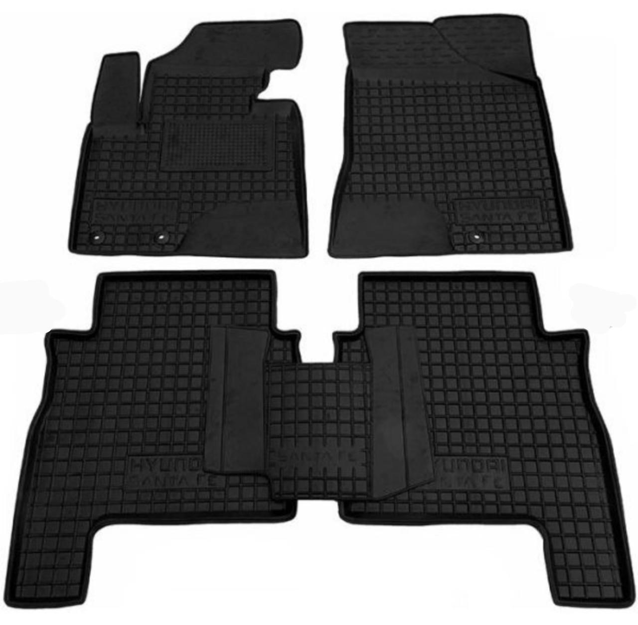 Килимки в салон автомобіля Hyundai Santa-Fe 10-12 (5міс) AVTO-Gumm, фото 1