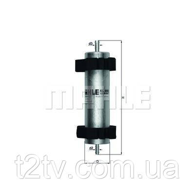 Фільтр паливний Mahle KL660, фото 1