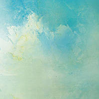 Фото-фон вініловий 100х100см "Блакитний фон. Акварель", фон для предметної зйомки ПВХ (банерна тканина)