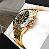 Чоловічий годинник Rolex Daytona золотий Ролекс Дайтона металеві сталеві, фото 8