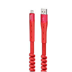 YUF Кабель Hoco U78 USB to MicroUSB 1.2m red