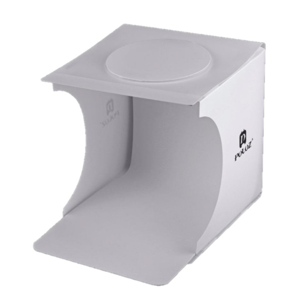 DR Лайткуб (фотобокс) Puluz PU5137 LED (24 х 23 х 22 см) білий, фото 1