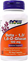 Бета-глюкан Now Foods - Beta 1.3/1.6-D-Glucan 100 мг (90 капсул)