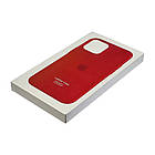 DR Чохол Leather Case with MagSafe для Apple iPhone 12 Pro Max 02 червоний, фото 3