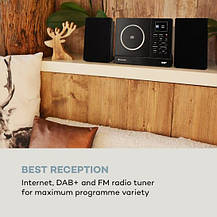 Музичний центр з Інтернет радіо Auna Connect Vertical Internet Radio, Німеччина, фото 2