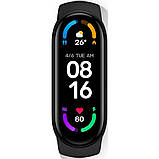 Фітнес браслет Xiaomi Mi Band 6 Black (гарантія 12 місяців) Global Version + Захисна плівка у подарунок, фото 6