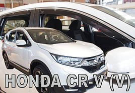 Дефлектори вікон (вітровики) Honda CR-V 2018+ 5D (вставні, 4 шт.) (HEKO)