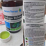 Сироп "Покращення памяті з гінкго білоба", Сироп "Поліпшення пам'яті з гінкго білоба" Джерелія Джерелия, 200 мл, фото 3