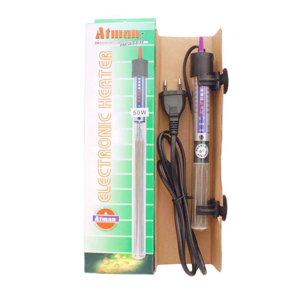 Обігрівач для акваріума Atman AT-50W, фото 1
