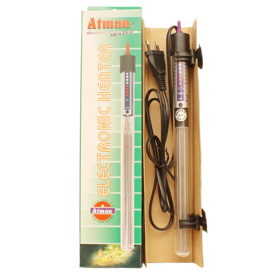 Обігрівач для акваріума Atman AT-200W, фото 1