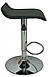 Стілець для візажиста барний високий табурет стільчик для бровиста високий B-003 чорний Хокер, фото 3