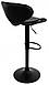 Стільчик для візажиста барний високий табурет бровиста високий візажне крісло B-068 Black чорна основа, фото 2