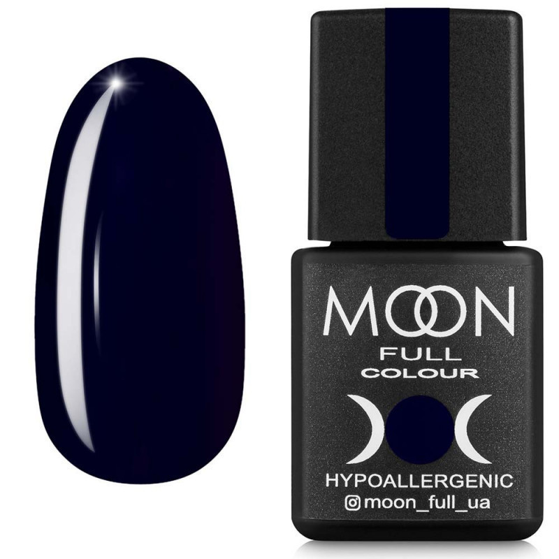 Гель-лак для нігтів Moon Full Fashion Color Hypoallergenic Gel Polish 240 темно-синій, 8 мл