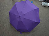 Кишенькова парасолька жіноча у футлярі капсула YuzonT 18 см, міні парасолька механіка фіолетова, парасолька капсула компактна, фото 6