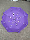 Кишенькова парасолька жіноча у футлярі капсула YuzonT 18 см, міні парасолька механіка фіолетова, парасолька капсула компактна, фото 7