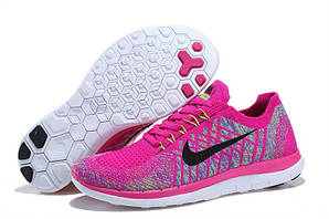 Жіночі кросівки Nike Free 4.0 Flyknit Rose