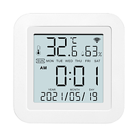 Розумний термометр з Wi-Fi Tuya TH06, гігрометр SmartLife White