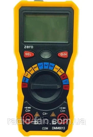 Мультиметр для вимірювання конденсаторів DMM6013, фото 1