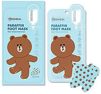 Парафиновая маска для ног Mediheal Line Friends Paraffin Foot Mask