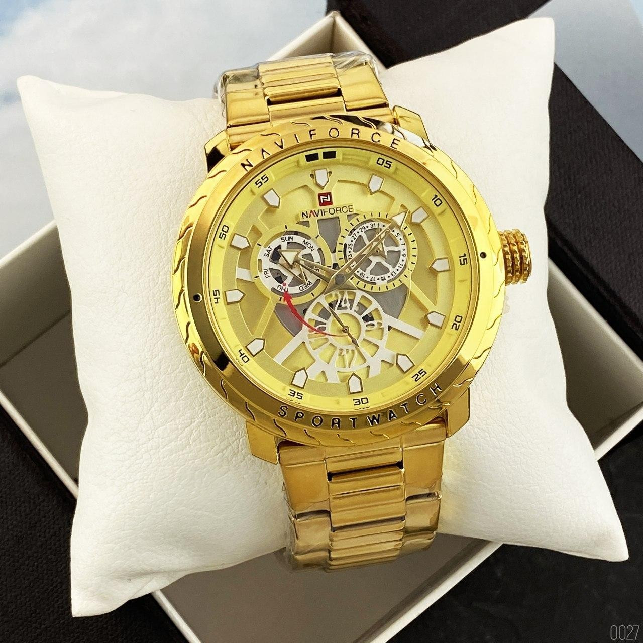 Naviforce NF9158 All Gold