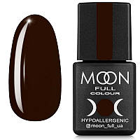 Гель-лак MOON FULL Fashion color №236 (темный шоколад, эспрессо, эмаль), 8 мл - Коричневые гель-лаки