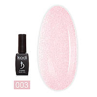 Основа цветная Kodi Professional Color Rubber Base Gel Opal №003 Розовый нюд с шимером 8 мл (18549Gu)