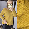 Люрексовый вільний светр Туреччина 44-50 (в кольорах), фото 4