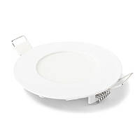 Світильник точковий врізний ЄВРОСВЕТ 6 Вт круг LED-R-120-6 4200К