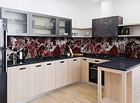 65х250 см, Самоклеющийся фартук для кухни, фартуки стеновые панели для кухни, самоклейка цветная, самоклейка