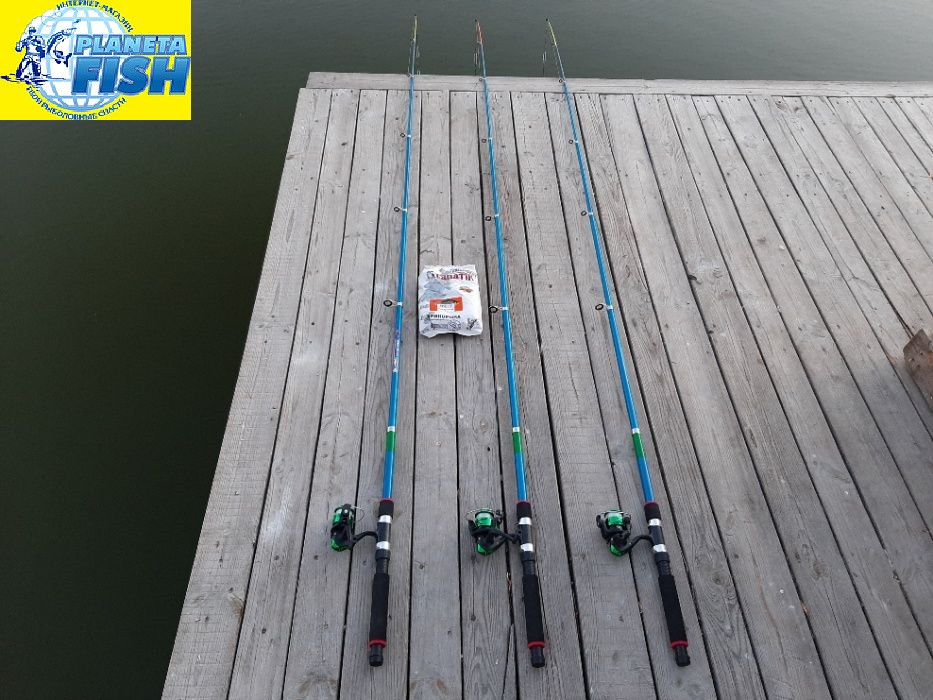 Набір спінінг у складі "Новичок" 1 шт + Подарунок!, фото 1