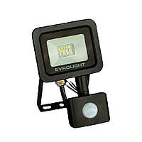 Прожектор світлодіодний із датчиком руху EVROLIGHT FM-01D-10 10 W 6400 K