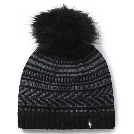 Шапка жіноча Smartwool Chair Lift Beanie (Black), фото 1