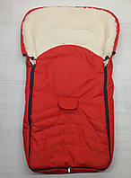 Зимовий конверт на овчині, на санки