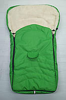 Зимовий конверт на овчині, на санки
